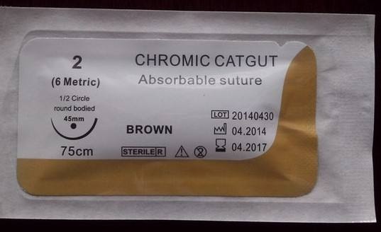 Catgut chromic gauge