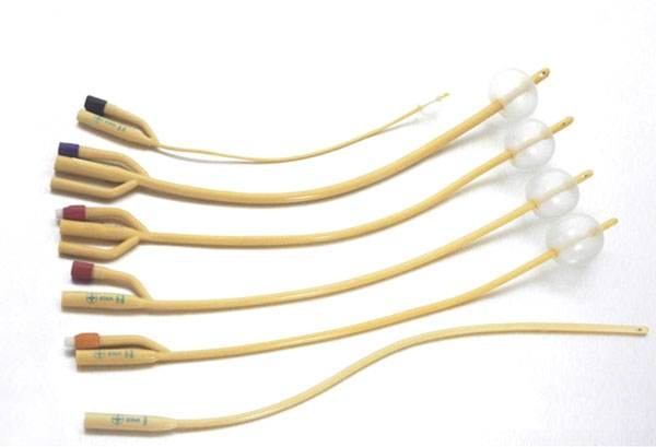 Foley Catheter silconized latex