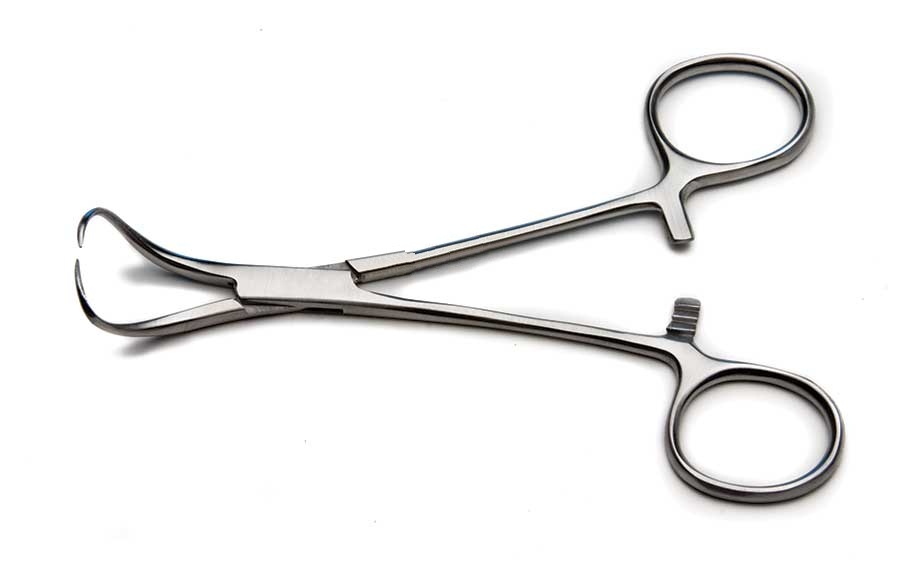 Backhaus towel forceps