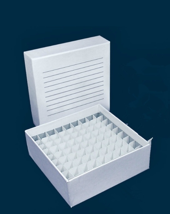 Cardboard freeze box 2 inch white